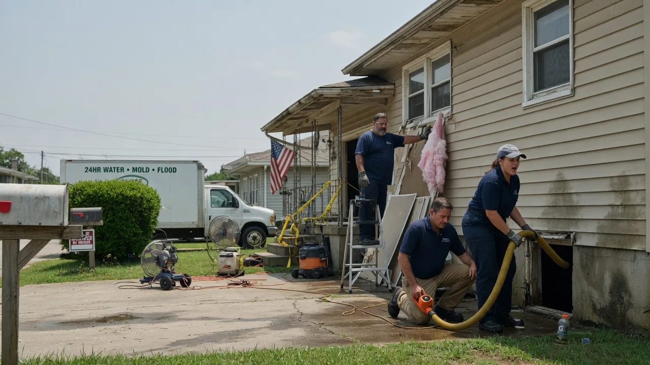 Water Damage Repair in Lincroft, NJ near me